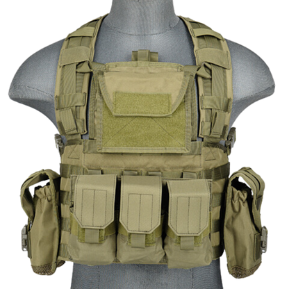 Lancer Tactical Modular Chest Rig w/ Hydration Slot