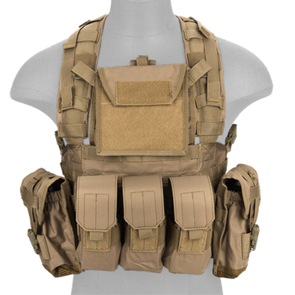 Lancer Tactical Modular Chest Rig w/ Hydration Slot