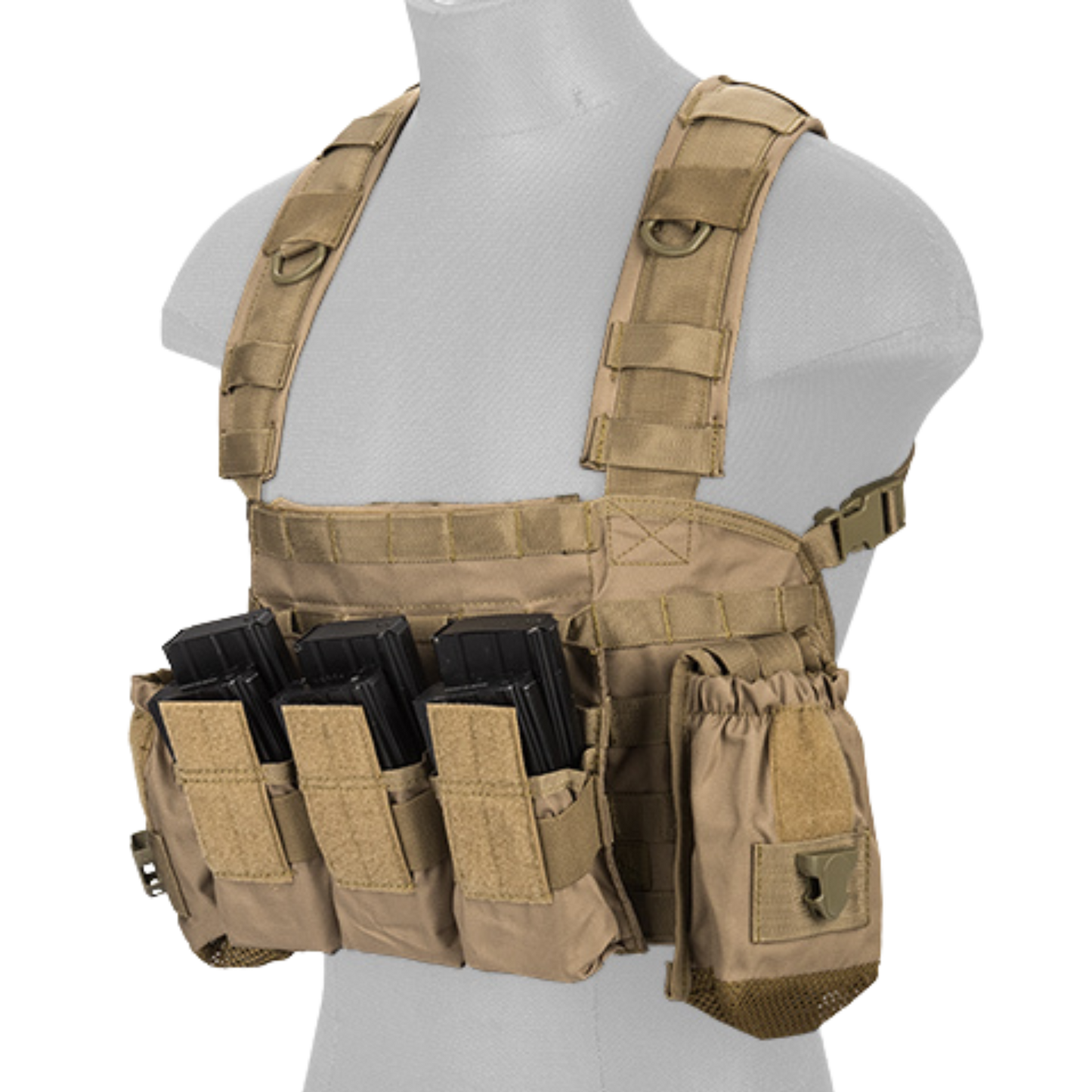 Lancer Tactical Modular Chest Rig w/ Hydration Slot