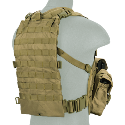 Lancer Tactical Modular Chest Rig w/ Hydration Slot