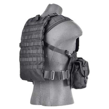 Lancer Tactical Modular Chest Rig w/ Hydration Slot