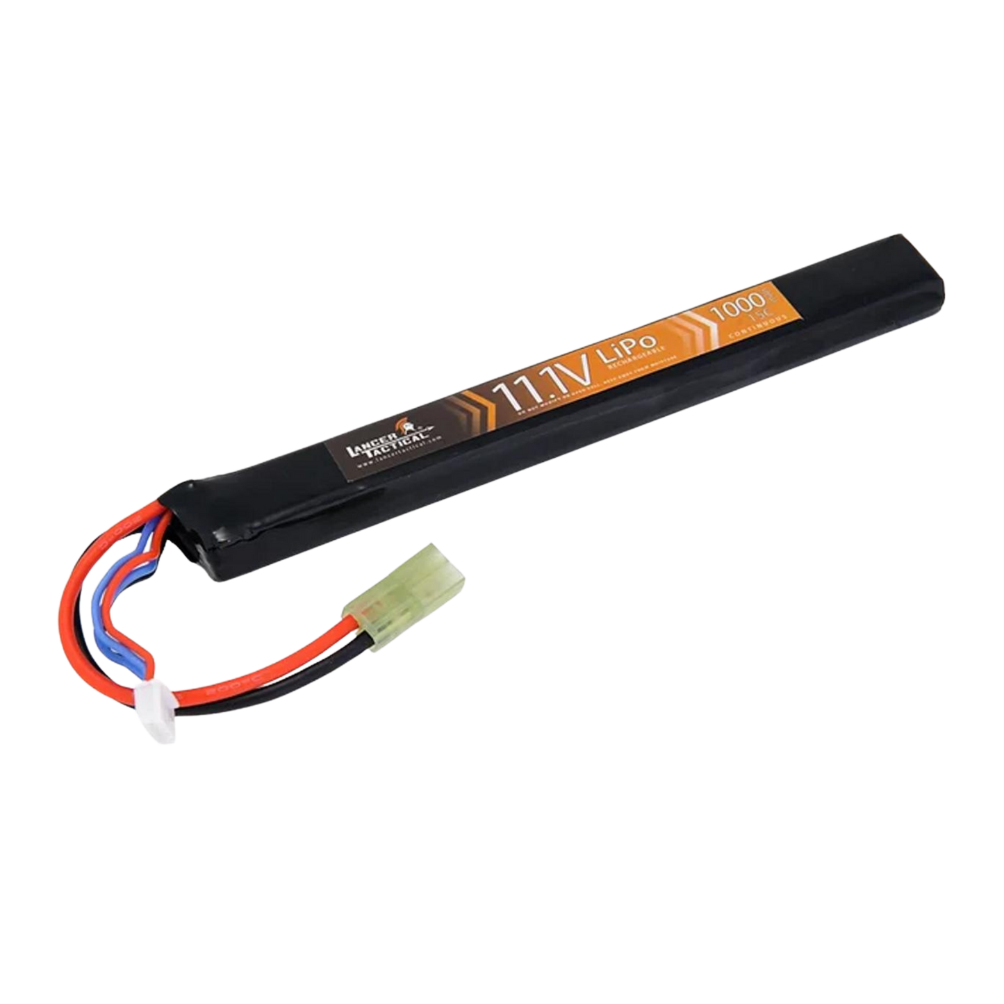 Lancer Tactical 11.1v 1000mAh 15C Stick LiPo Battery