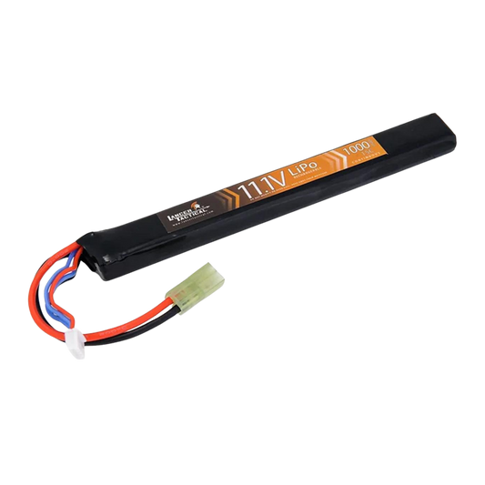 Lancer Tactical 11.1v 1000mAh 15C Stick LiPo Battery