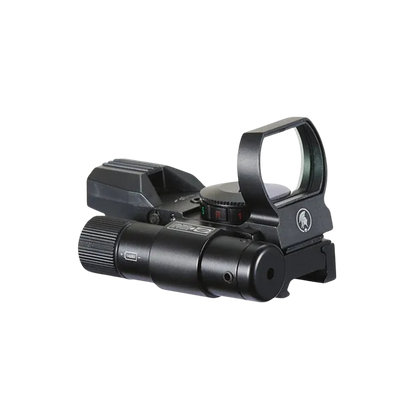 Lancer Tactical 4-Reticle Red/Green Reflect Sight & Laser