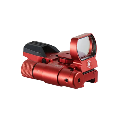 Lancer Tactical 4-Reticle Red/Green Reflect Sight & Laser