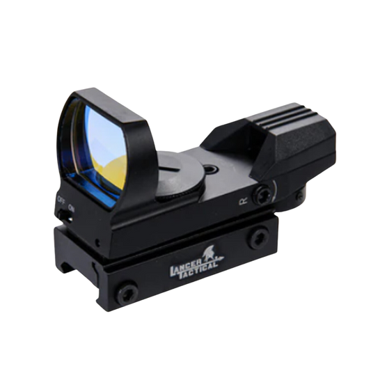 Lancer Tactical 4 Reticle Red/Green Reflex Sight