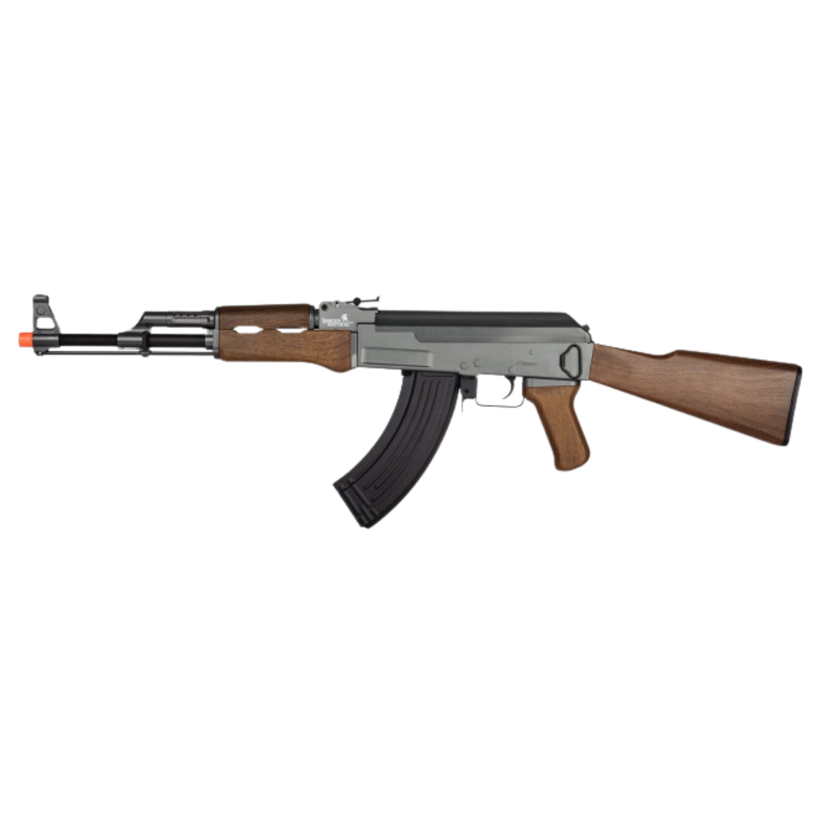 Lancer Tactical Faux Wood AK-47 Airsoft Gun – Fox Airsoft