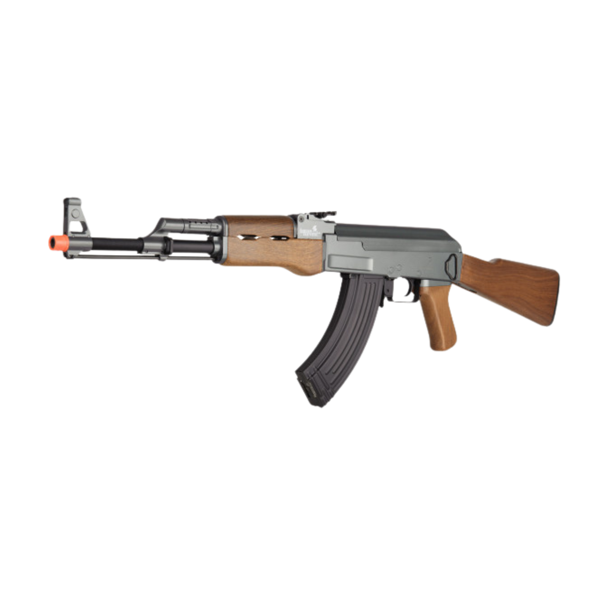 Lancer Tactical Faux Wood AK-47 Airsoft Gun – Fox Airsoft Lancer Tactical Faux Wood AK-47 Airsoft Gun – Fox Airsoft