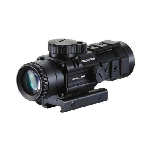 Lancer Tactical Prismatic 4x32 Scope w/ Illuminated Reticle