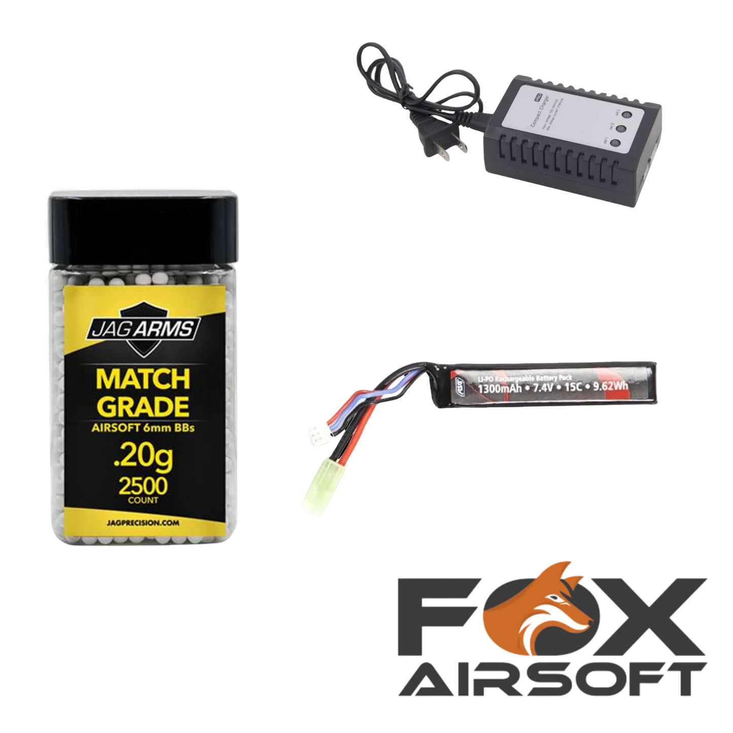 Player Pack LIPO 7.4v Buffer-tube Tamiya