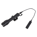 Tactical LED Flashlight 500 Lumen With Pressure Pad Black