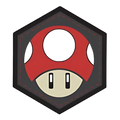 Toad Mushroom PVC Patch