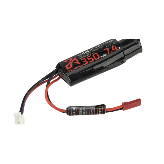 Zion Arms 7.4v 350mAh Lithium-Ion JST Battery