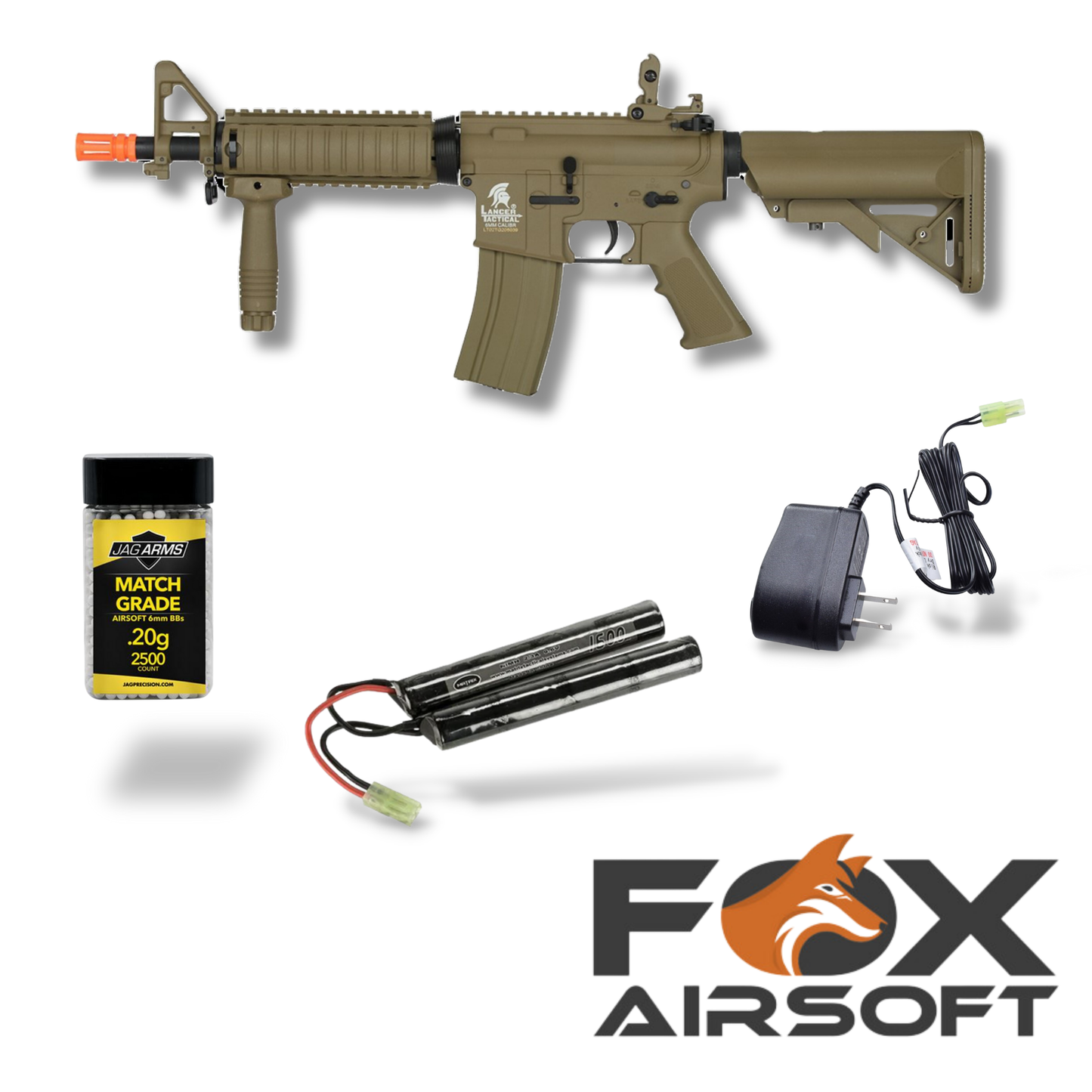 Lancer Tactical MK18 Mod 0 M4 Gen 2 Airsoft Starter Kit