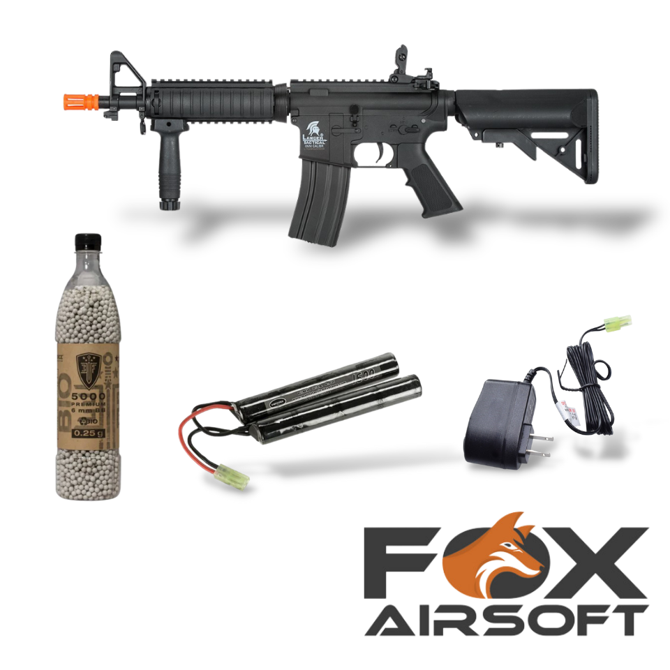 Lancer Tactical MK18 Mod 0 M4 Gen 2 Airsoft Starter Kit