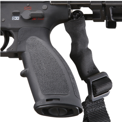 Lancer Tactical Heavy Duty Foam Padded Single Point Sling w/ QD Buckle (Color: Black)