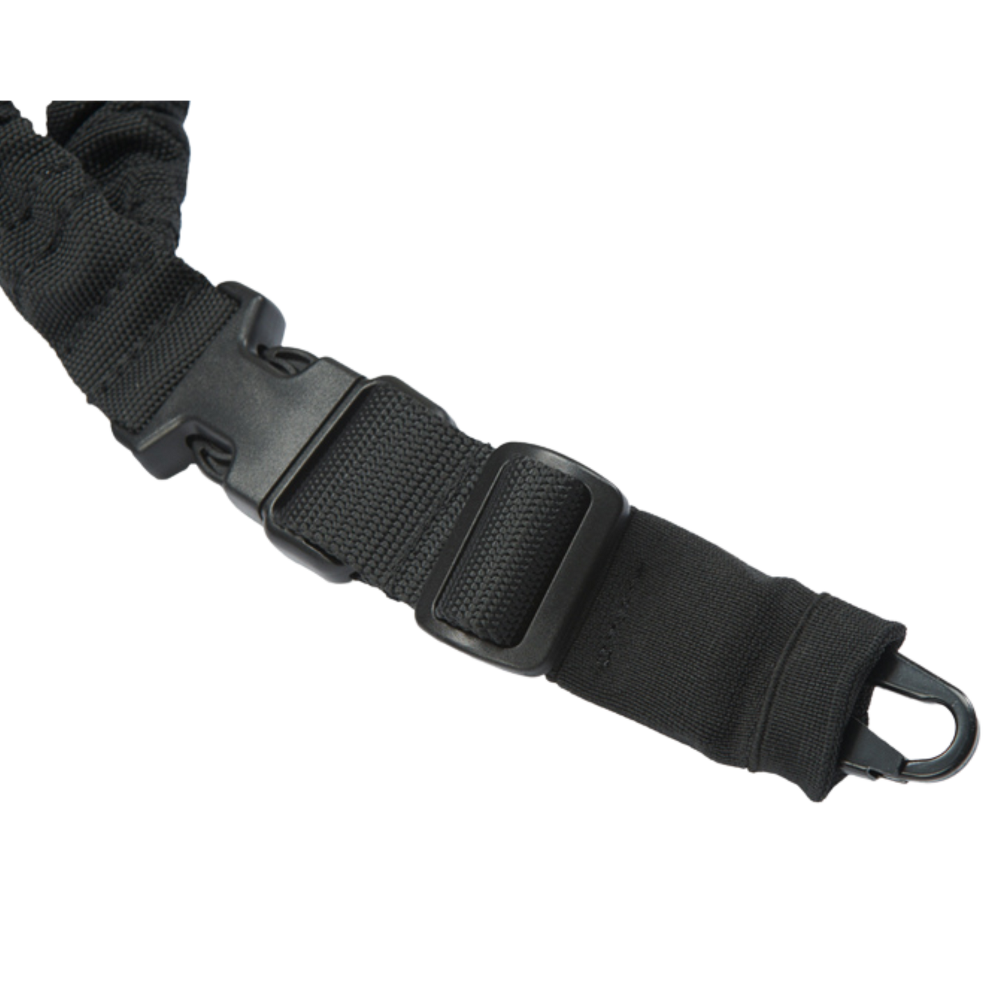 Lancer Tactical Heavy Duty Foam Padded Single Point Sling w/ QD Buckle (Color: Black)