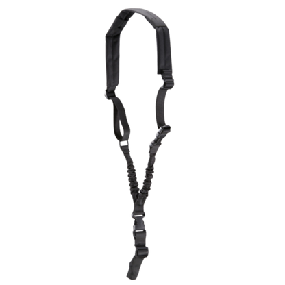 Lancer Tactical Heavy Duty Foam Padded Single Point Sling w/ QD Buckle (Color: Black)