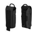 Lancer Tactical 1000D Nylon Folding Water Bottle Bag Black