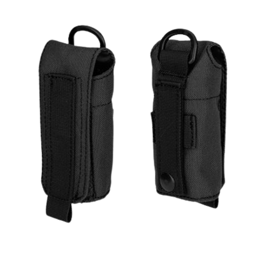 Lancer Tactical 1000D Nylon Folding Water Bottle Bag Black